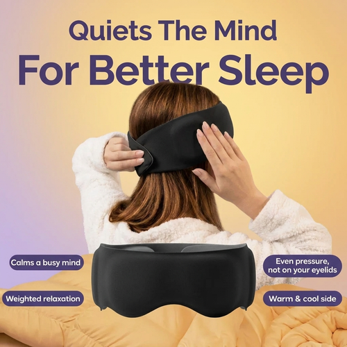 Weighted Sleep Mask for Hyper-Active Thoughts