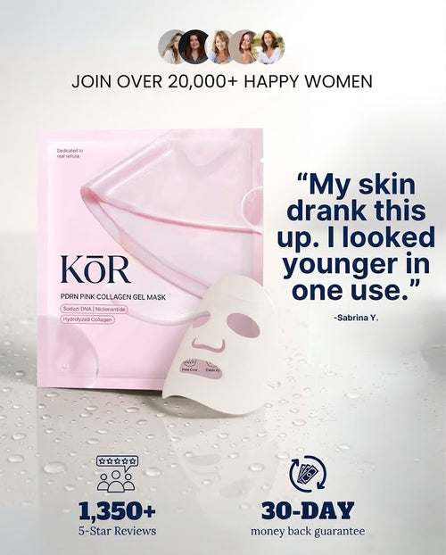 KŌR® Liquid Glass PDRN Mask